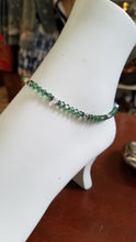 Load image into Gallery viewer, SWAROVSKI CRYSTAL ANKLET WITH STAINLESS STEEL CLASP