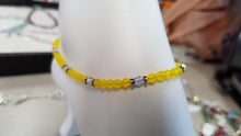 Load image into Gallery viewer, SWAROVSKI CRYSTAL ANKLET WITH STAINLESS STEEL CLASP