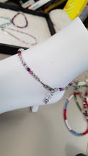 Load image into Gallery viewer, SWAROVSKI CRYSTAL ANKLET WITH STAINLESS STEEL CLASP