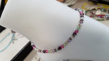 Load image into Gallery viewer, SWAROVSKI CRYSTAL ANKLET WITH STAINLESS STEEL CLASP