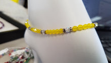 Load image into Gallery viewer, SWAROVSKI CRYSTAL ANKLET WITH STAINLESS STEEL CLASP