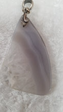 Load image into Gallery viewer, BOTSWANA AGATE PENDANT WITH SWIVEL CLASP