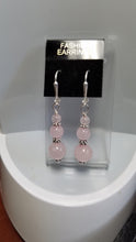 Load image into Gallery viewer, ROSE QUARTZ EARRINGS