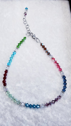 SWAROVSKI CRYSTAL ANKLET