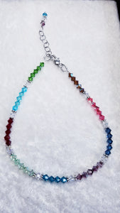 SWAROVSKI CRYSTAL ANKLET